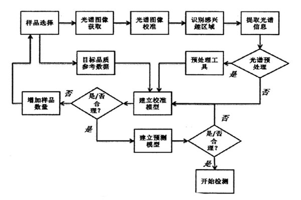 多光谱图像处理流程图